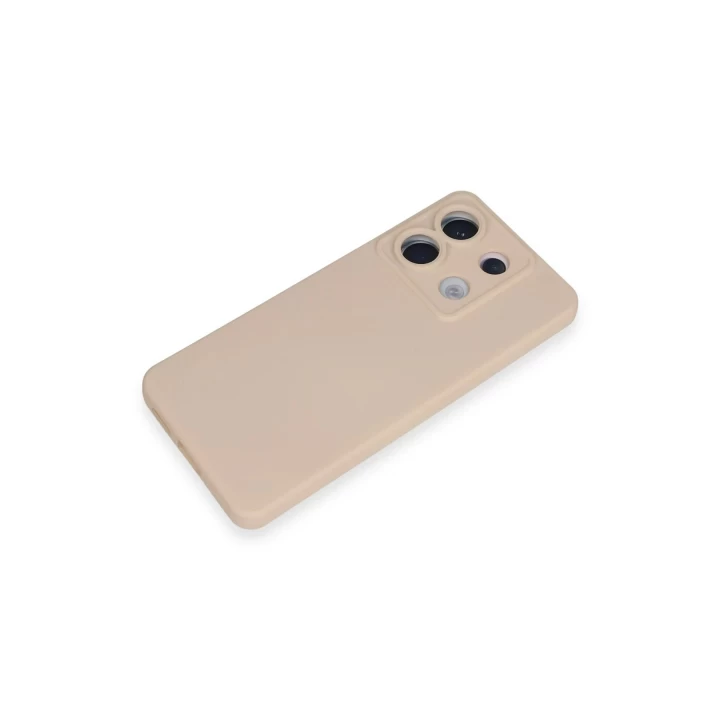 Xiaomi Redmi Note 13 Pro 5G Kılıf Nano içi Kadife Silikon - Pudra
