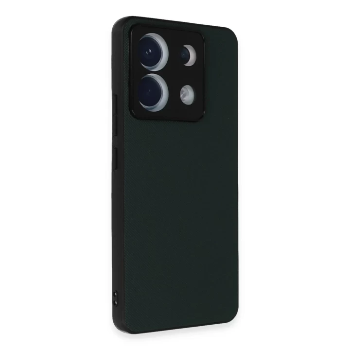 Xiaomi Redmi Note 13 Pro 5G Kılıf Taft Kapak - Koyu Yeşil