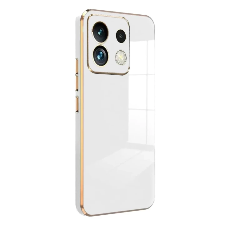 Xiaomi Redmi Note 13 Pro 5G Kılıf Volet Silikon - Beyaz