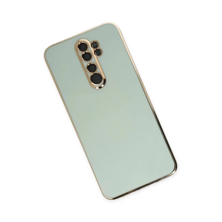 Xiaomi Redmi Note 8 Pro Kılıf Volet Silikon - Açık Yeşil