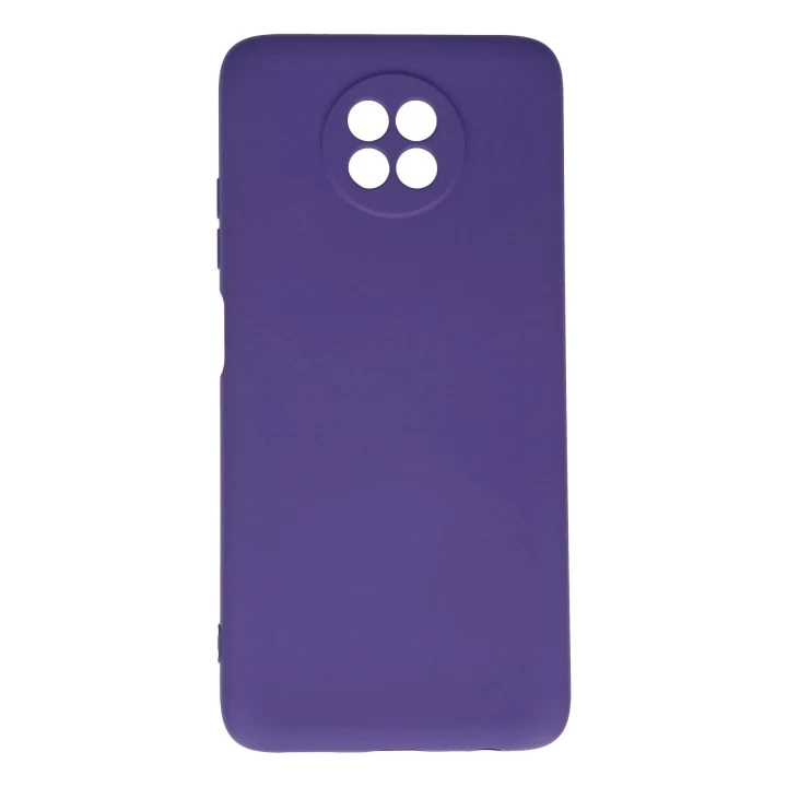 Xiaomi Redmi Note 9 5G Kılıf Nano içi Kadife Silikon - Mor