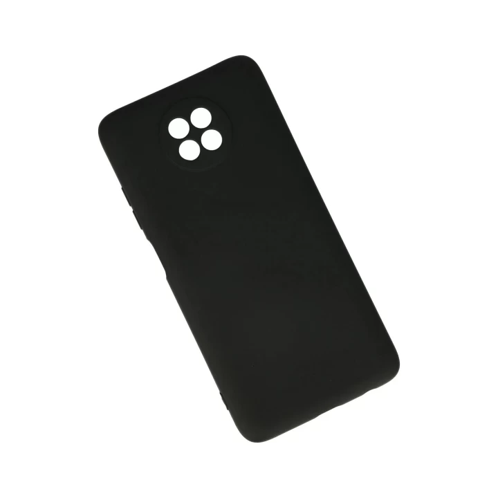 Xiaomi Redmi Note 9 5G Kılıf Nano içi Kadife Silikon - Siyah