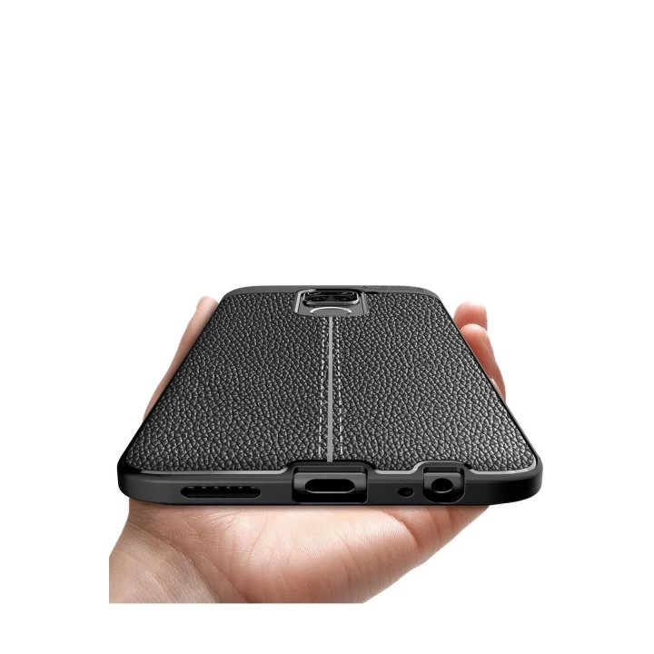 Xiaomi Redmi Note 9 Kılıf Auto Focus Kapak - Lacivert