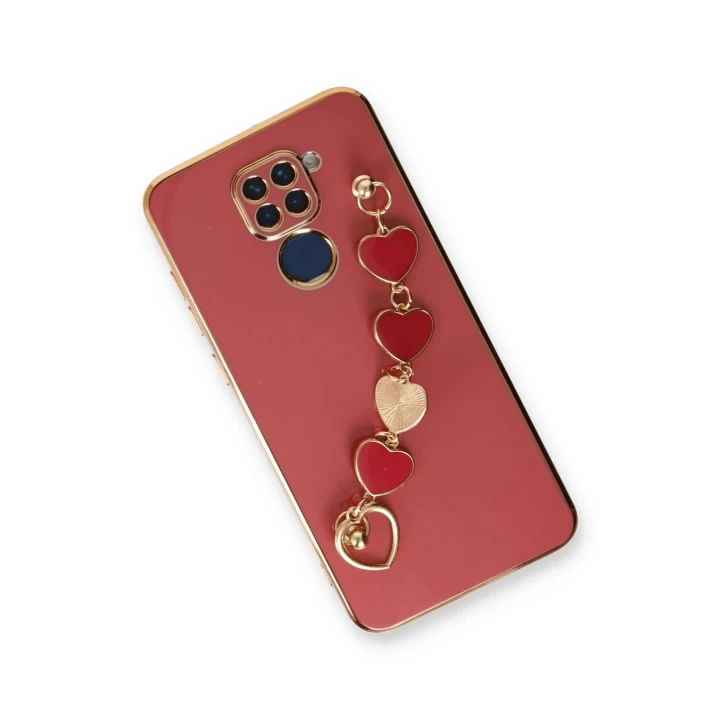 Xiaomi Redmi Note 9 Kılıf Esila Silikon - Kırmızı