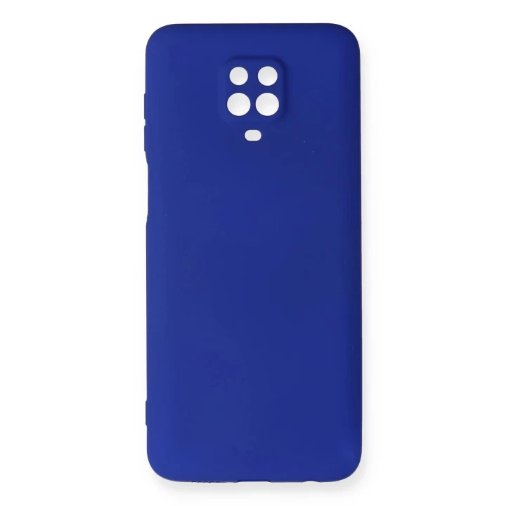 Xiaomi Redmi Note 9 Pro Kılıf First Silikon - Lacivert