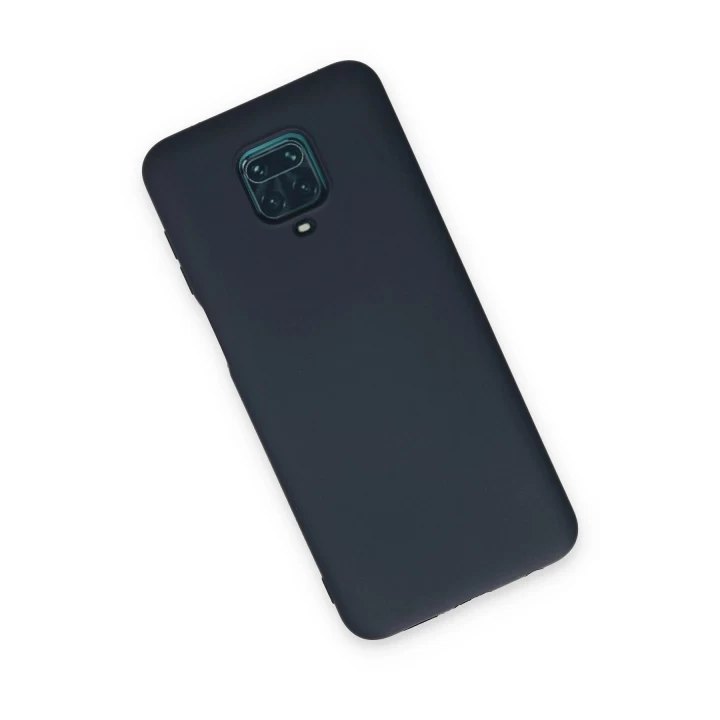 Xiaomi Redmi Note 9 Pro Kılıf Nano içi Kadife Silikon - Lacivert