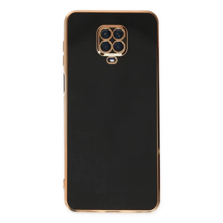 Xiaomi Redmi Note 9 Pro Kılıf Volet Silikon - Siyah