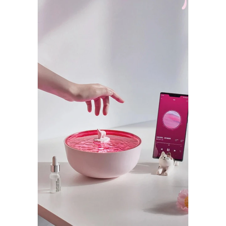Z5 Arktik Okyanus Temalı BT Kablosuz Hoparlör - Pembe