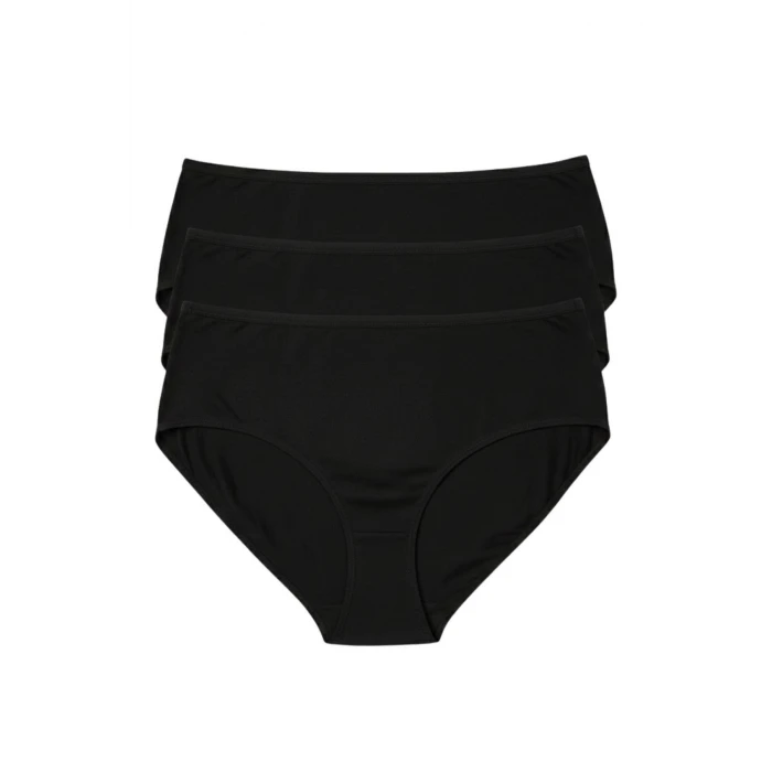 3lü Set Külot-siyah-beyaz-ten Dor2850