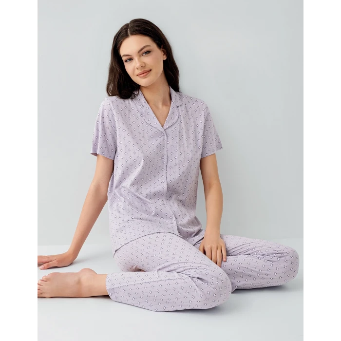 Arnetta 3552-s Kadın Gömlek Pijama Takım