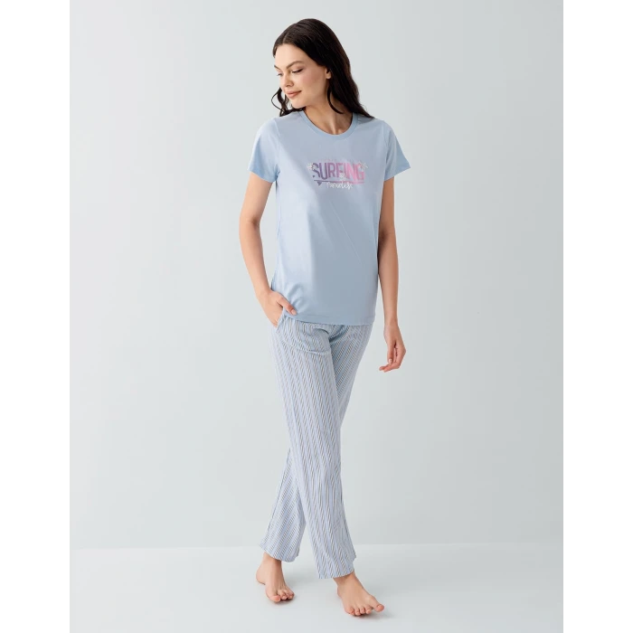 Arnetta 3598-s Kısa Kol Pijama Takımı