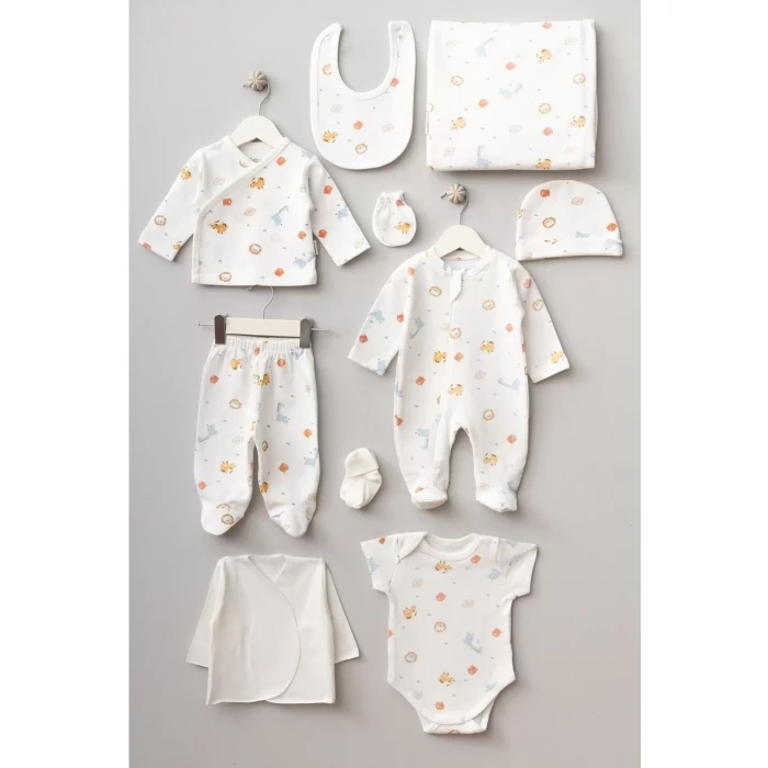 Bebitof Panter 10 Parça Hastane Çıkışı 10113 Ekru