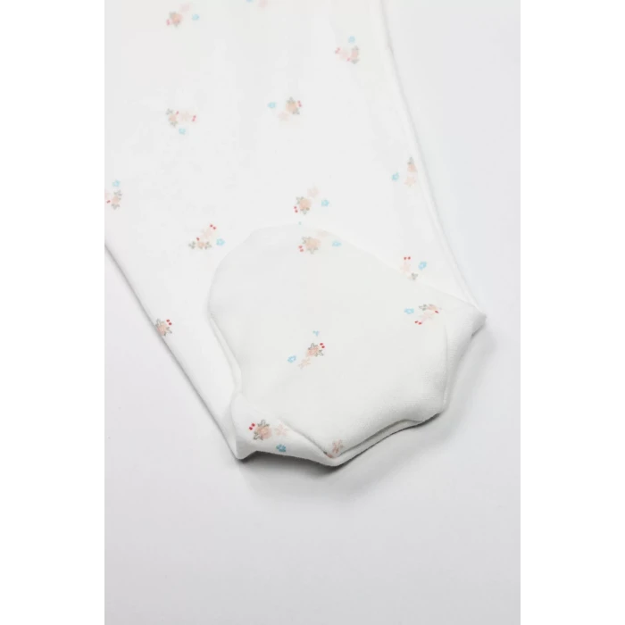 Bistyle Grow İn Love Patikli Tek Alt 16103 Pembe Ekru