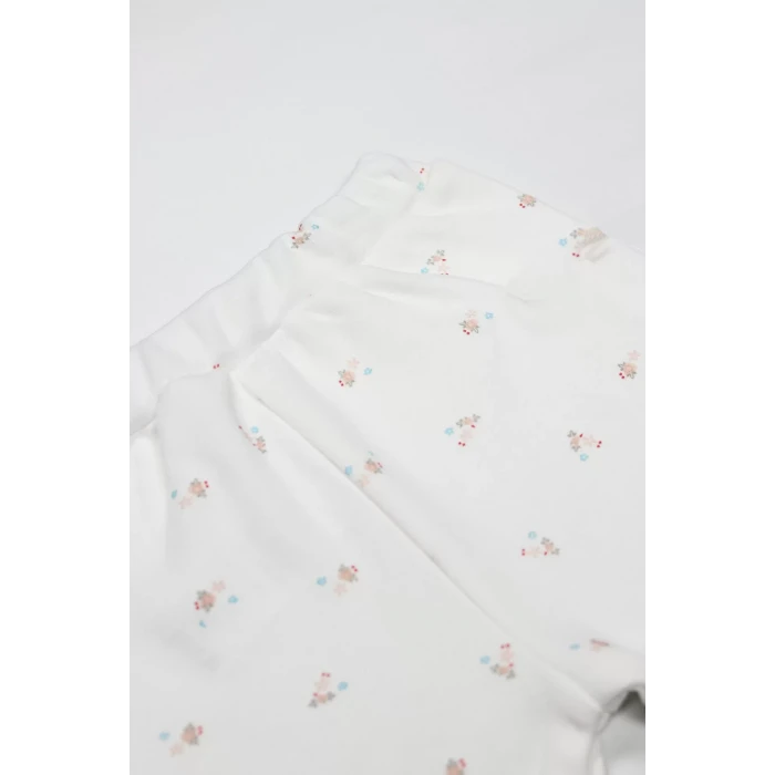 Bistyle Grow İn Love Patikli Tek Alt 16103 Pembe Ekru