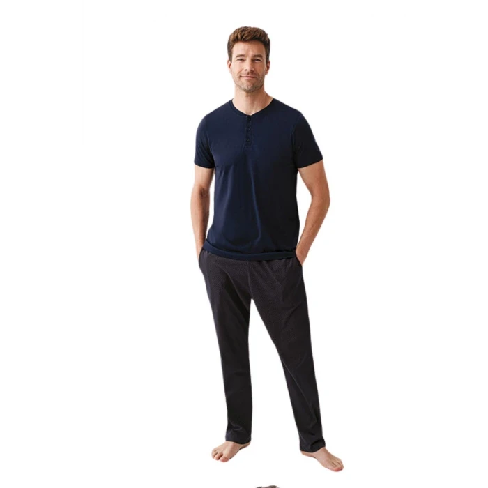 Erkek Üçlü Pijama Takım Ar3691-s