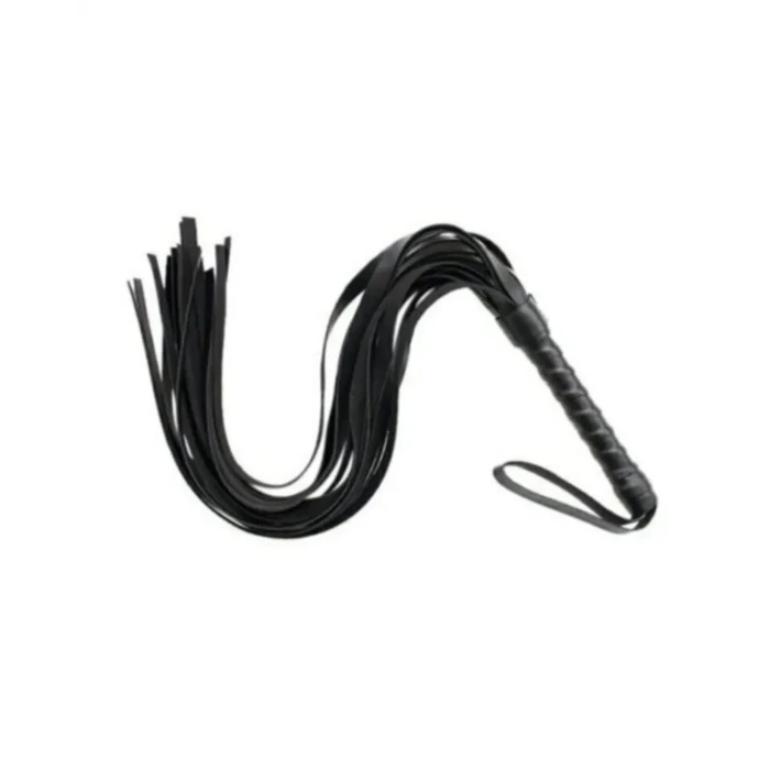 Fantezi Deri Seksi Siyah Kedi Maske Kelepçe Kırbaç Seti ( 3lü Set)