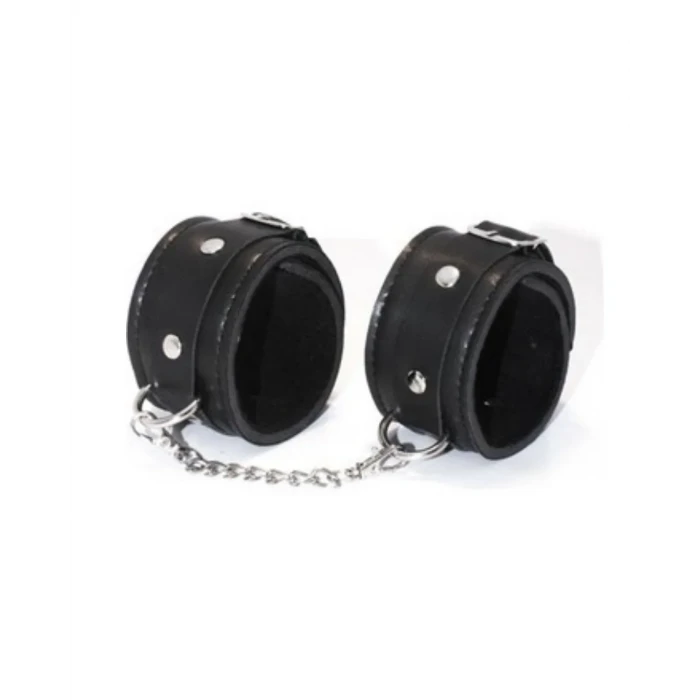 Fantezi Deri Seksi Siyah Kedi Maske Kelepçe Kırbaç Seti ( 3lü Set)