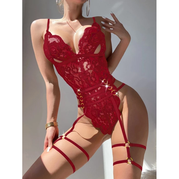 For Dreams 8405 Dantelli Fantezi Bodysuit