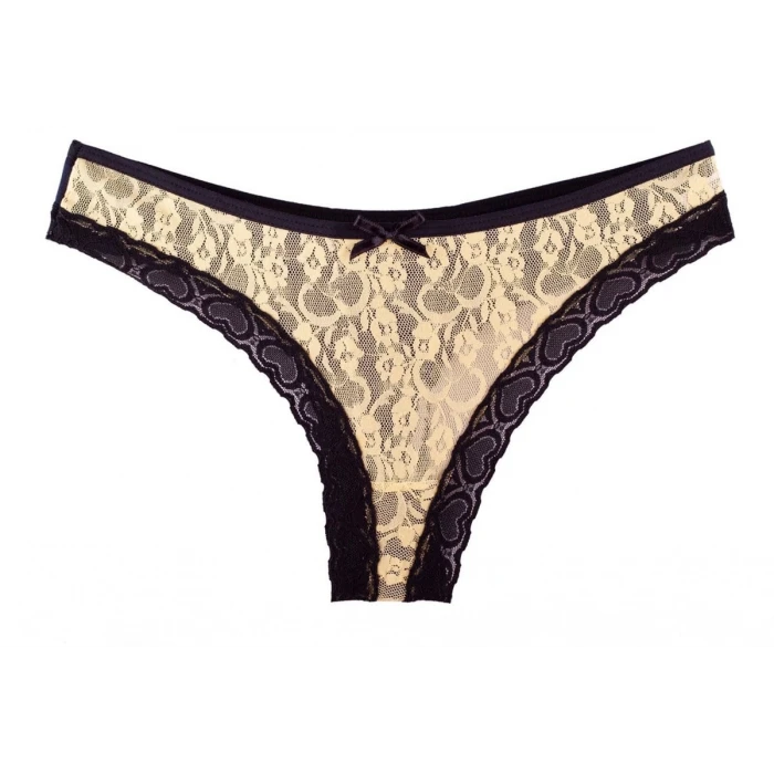 Giyim Bayan Slip Külot Sarı