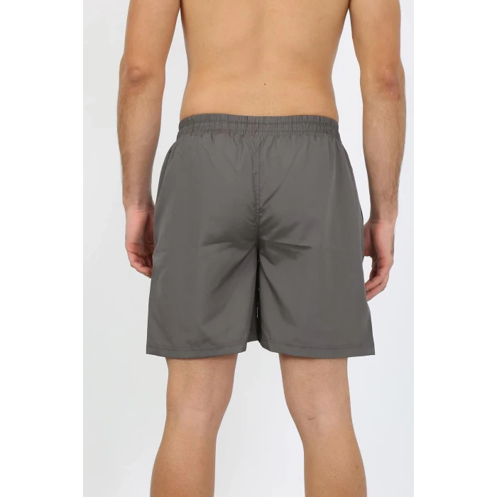 Giyim Erkek Fermuar Cepli Deniz Şortu Füme