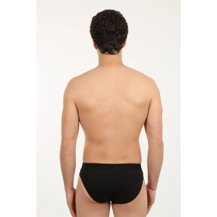 Giyim Erkek Likralı Slip Siyah