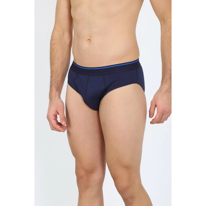 Giyim Erkek Pamuk 3lü Bordo Beyaz Laci Likralı Slip