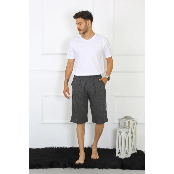 Giyim Erkek Pamuk Antrasit Kapri