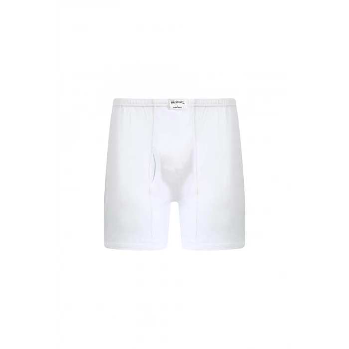 Giyim Erkek Pamuk Paçalı Külot Beyaz