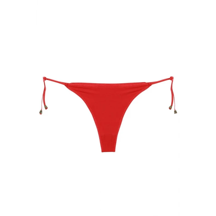 Giyim Kadın Kırmızı Yandan Bağlamalı 2li Tanga Slip