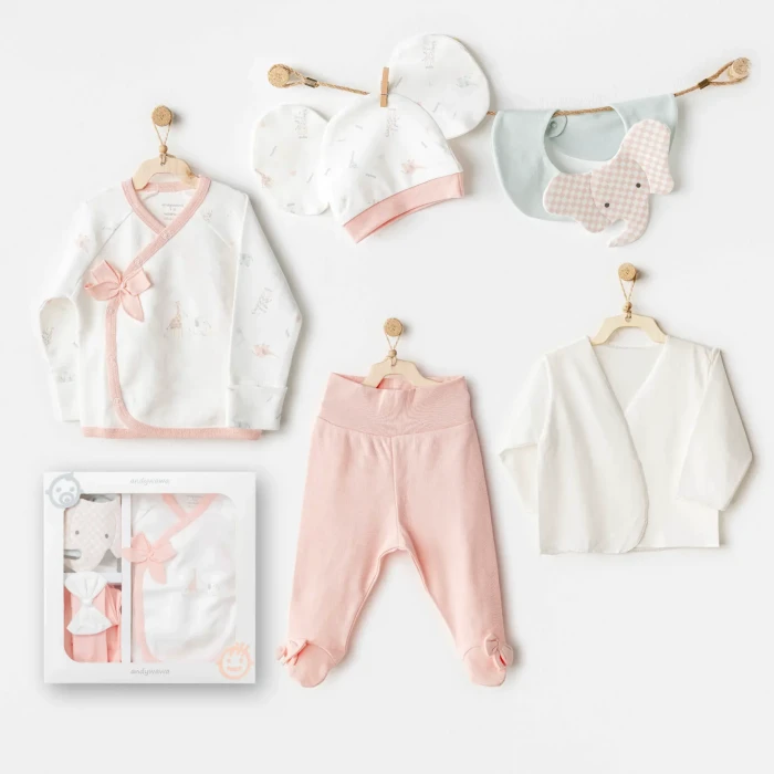 Love Family 5li Hastane Çıkış Seti Ekru