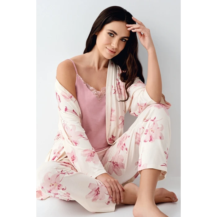 Pierre Cardin 9058-s 3lü Pijama Takımı