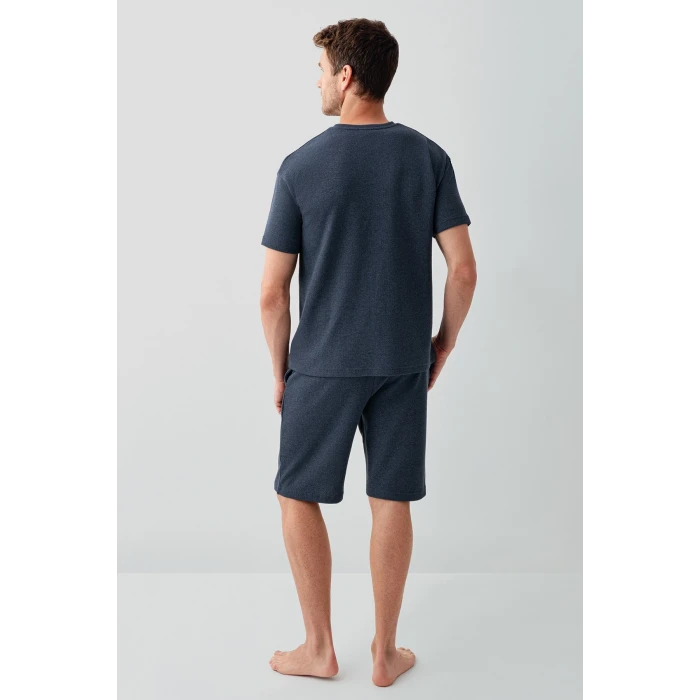 Rolypoly 3725-s Erkek O Yaka Bermuda Takım