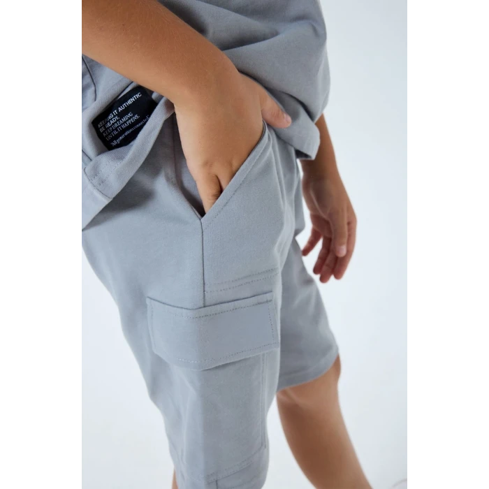 Rolypoly 3765-g Erkek Garson Kargo Bermuda Takım