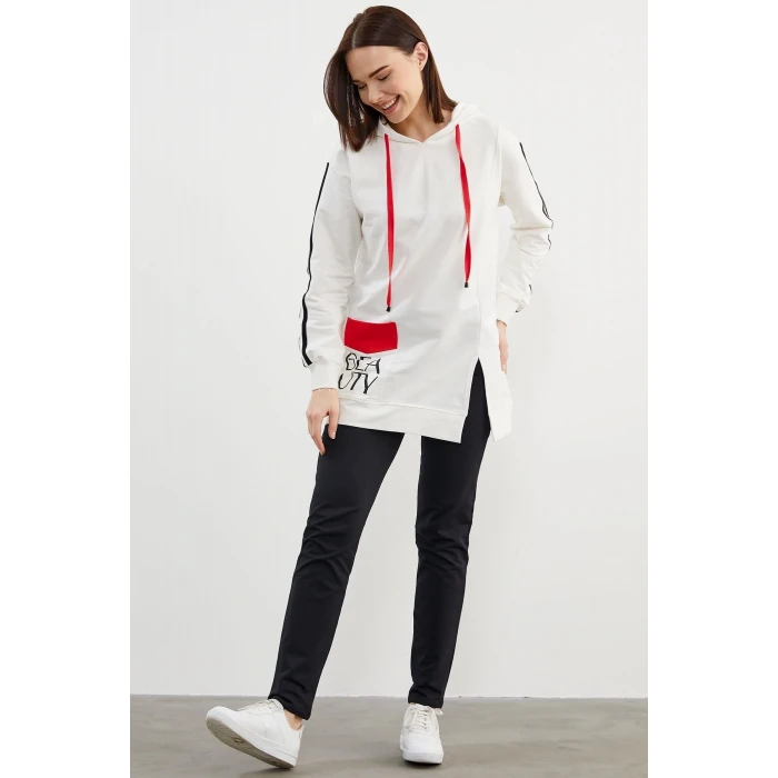 Sementa 76137 Kapüşonlu Oversize Eşofman Takım