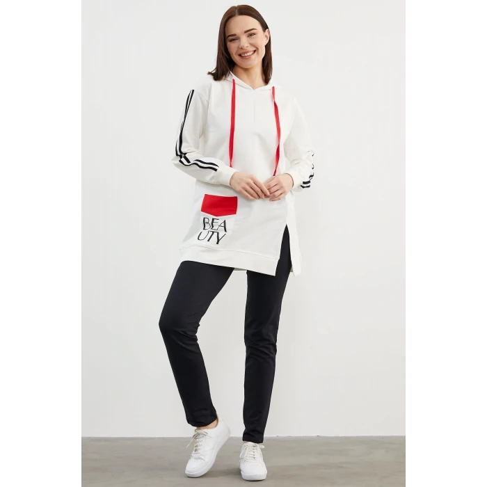 Sementa 76137 Kapüşonlu Oversize Eşofman Takım