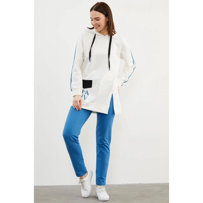 Sementa 76137 Kapüşonlu Oversize Eşofman Takım