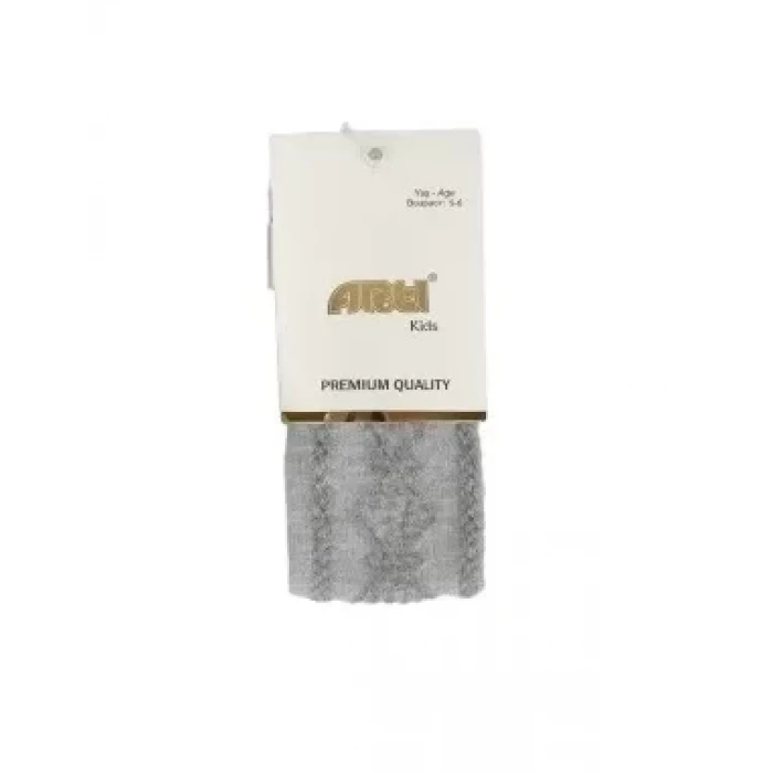 Seylan Kabartma Kız Külotlu Çorap  Asorti