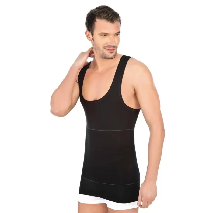 Siyah Mı  1400 Modal Cotton Erkek Atlet Korse