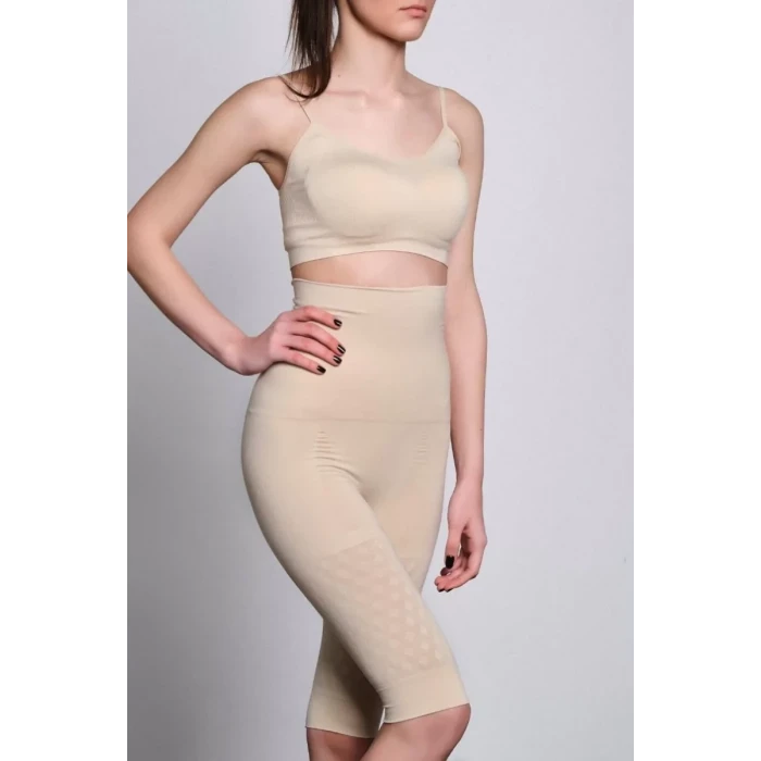 Ten Mı Emay 2015 Yüksek Bel Double Uzun Paçalı Korse