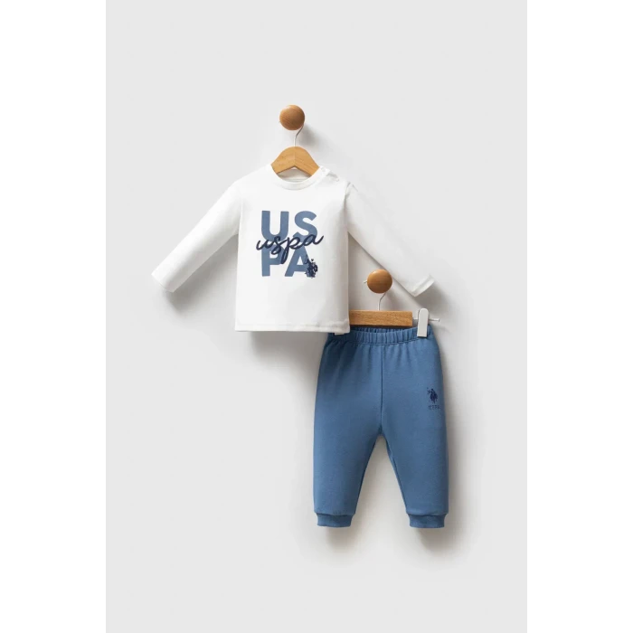 U.s. Polo Assn 3lü Takım Usb2558 Mavi