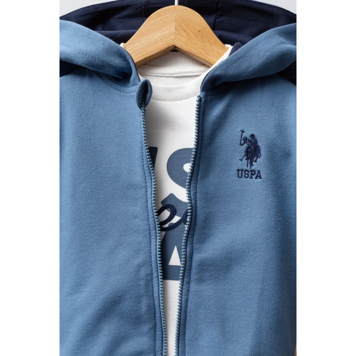 U.s. Polo Assn 3lü Takım Usb2558 Mavi