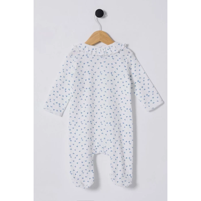 U.s Polo Bebek Tulum Usb2435 Beyaz-mavi