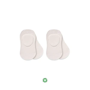 Bistyle 2li Penye Babet Silikonlu Basic Çorap 30104 Ekru Ekru