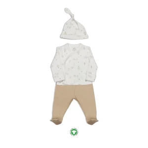 Bistyle Always Dream 3lü Zıbın Takım 13110 Ekru Bej