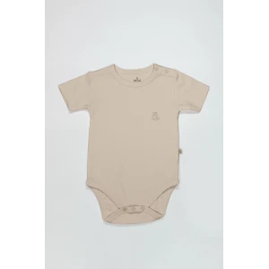 Bistyle Organik Natural Basic Style Yarım Kol Body Bs17103 Bej