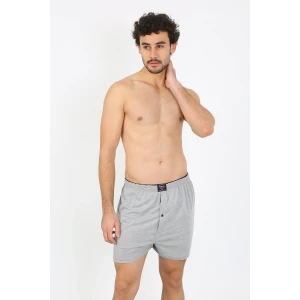 Giyim Erkek Penye Boxer Gri