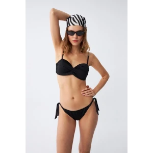 Giyim Kadın Straplez Siyah Bikini Takımı
