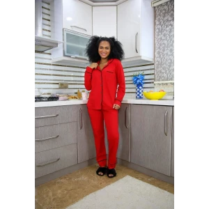 Giyim Kadın Yılbaşı 2li Özel Kalp Kutulu Slip - Pijama Hediye Seti