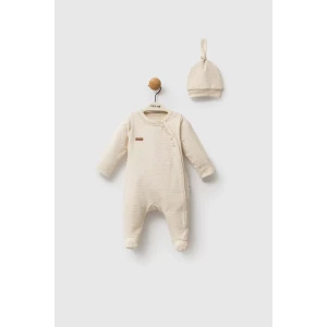 Moi Noi Şapkalı Tulum Mnb1248 Bej