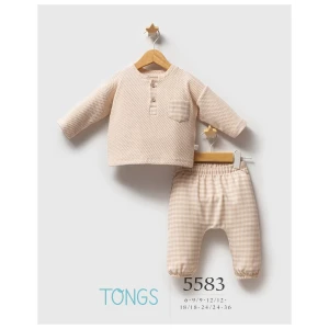 Tongs Baby College 2li Takım 5583 Kahverengi